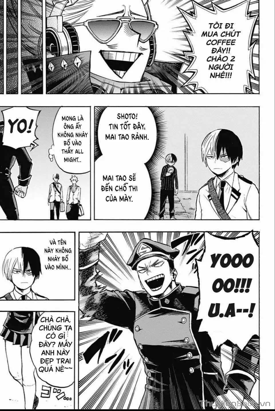 Truyện Tranh Học Viện Siêu Anh Hùng - My Hero Academia trang 5