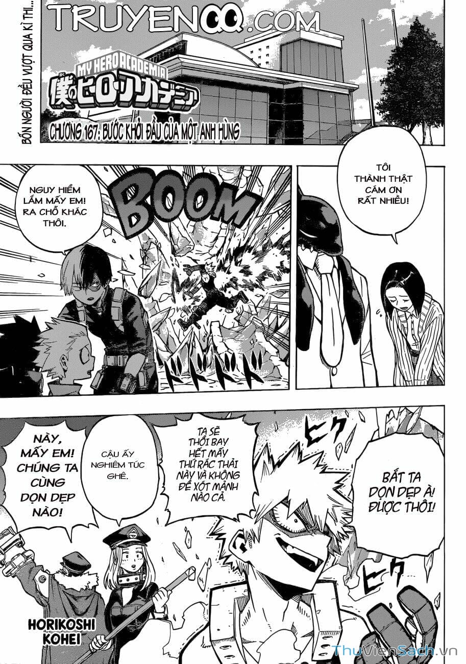 Truyện Tranh Học Viện Siêu Anh Hùng - My Hero Academia trang 5