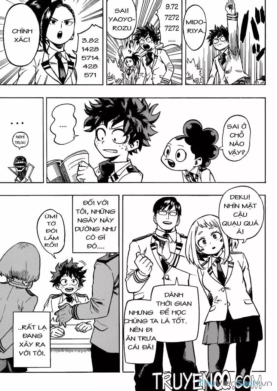 Truyện Tranh Học Viện Siêu Anh Hùng - My Hero Academia trang 5