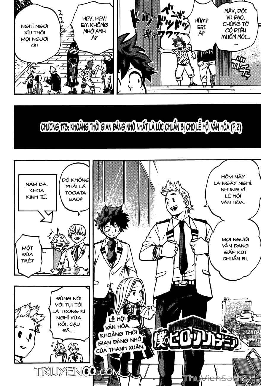 Truyện Tranh Học Viện Siêu Anh Hùng - My Hero Academia trang 5