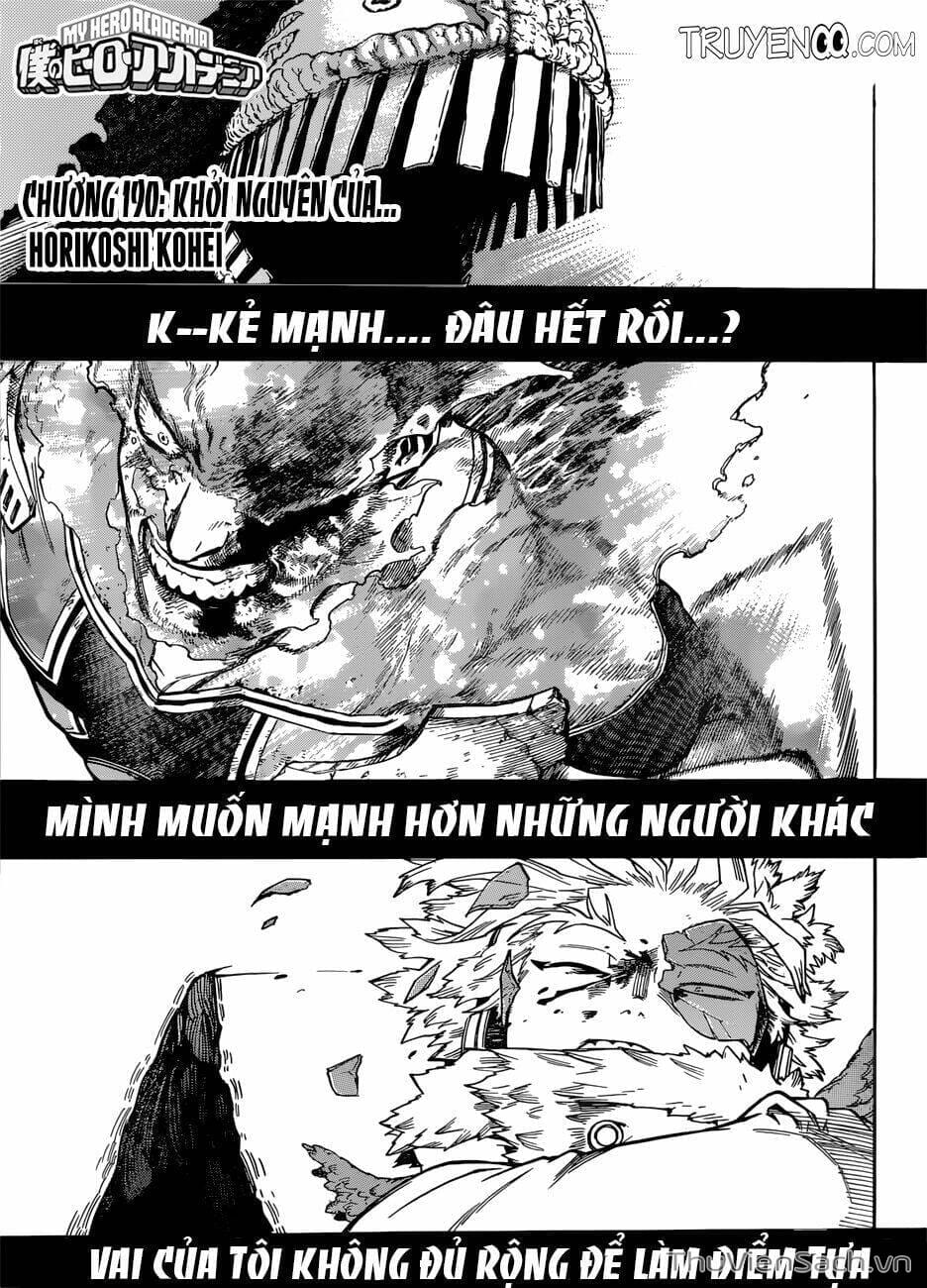 Truyện Tranh Học Viện Siêu Anh Hùng - My Hero Academia trang 3522