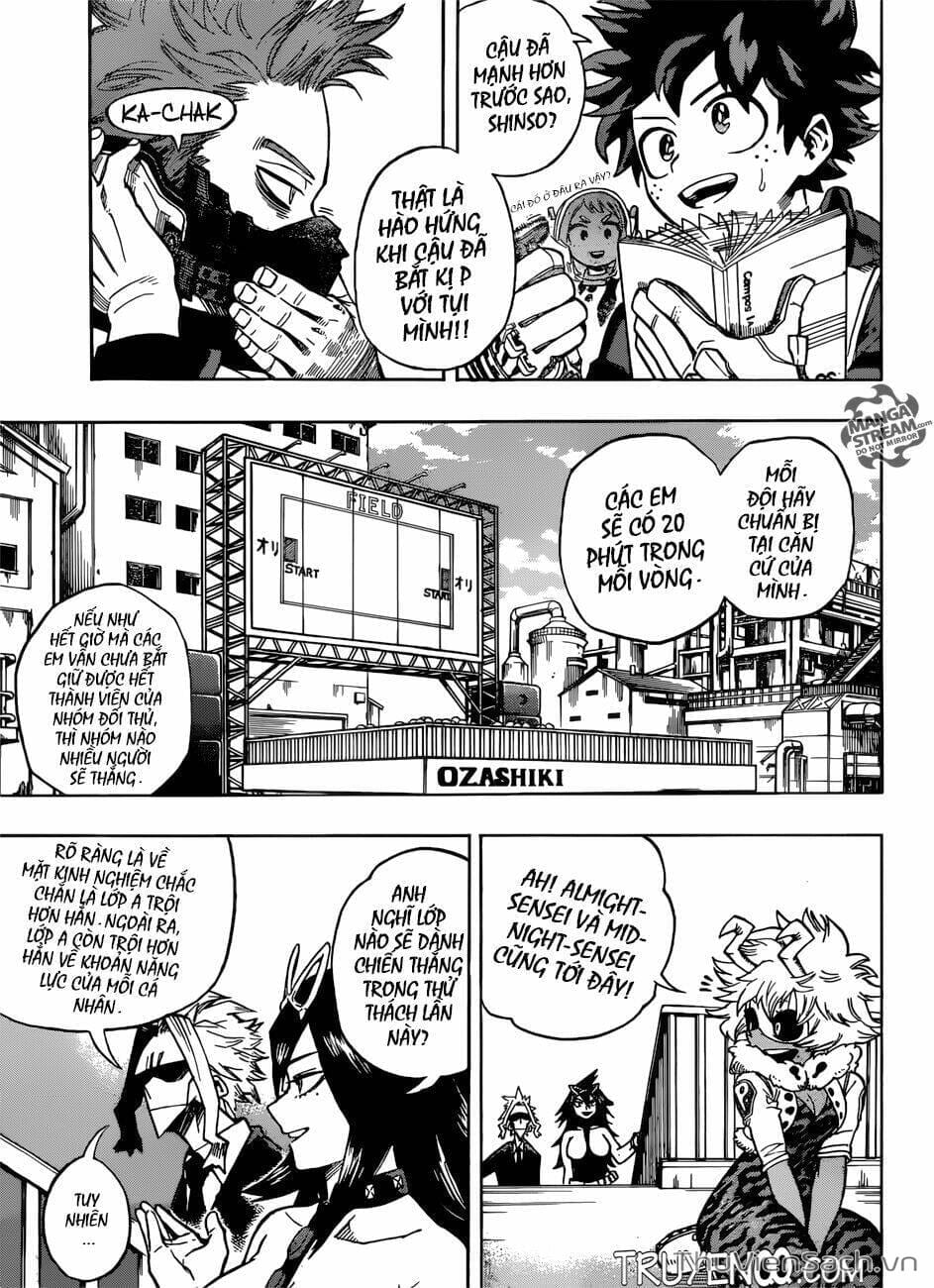 Truyện Tranh Học Viện Siêu Anh Hùng - My Hero Academia trang 5