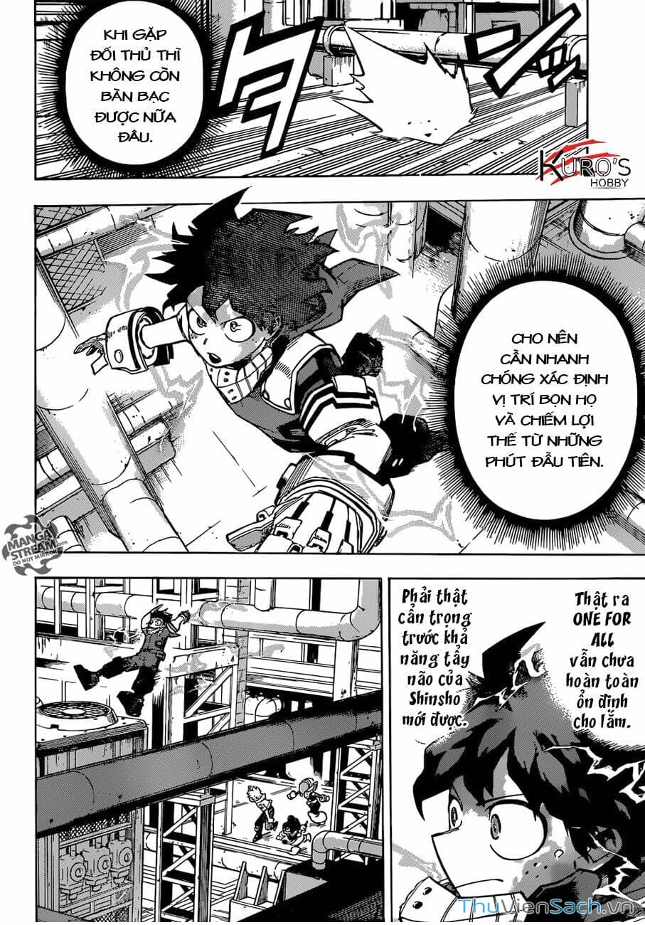 Truyện Tranh Học Viện Siêu Anh Hùng - My Hero Academia trang 3809