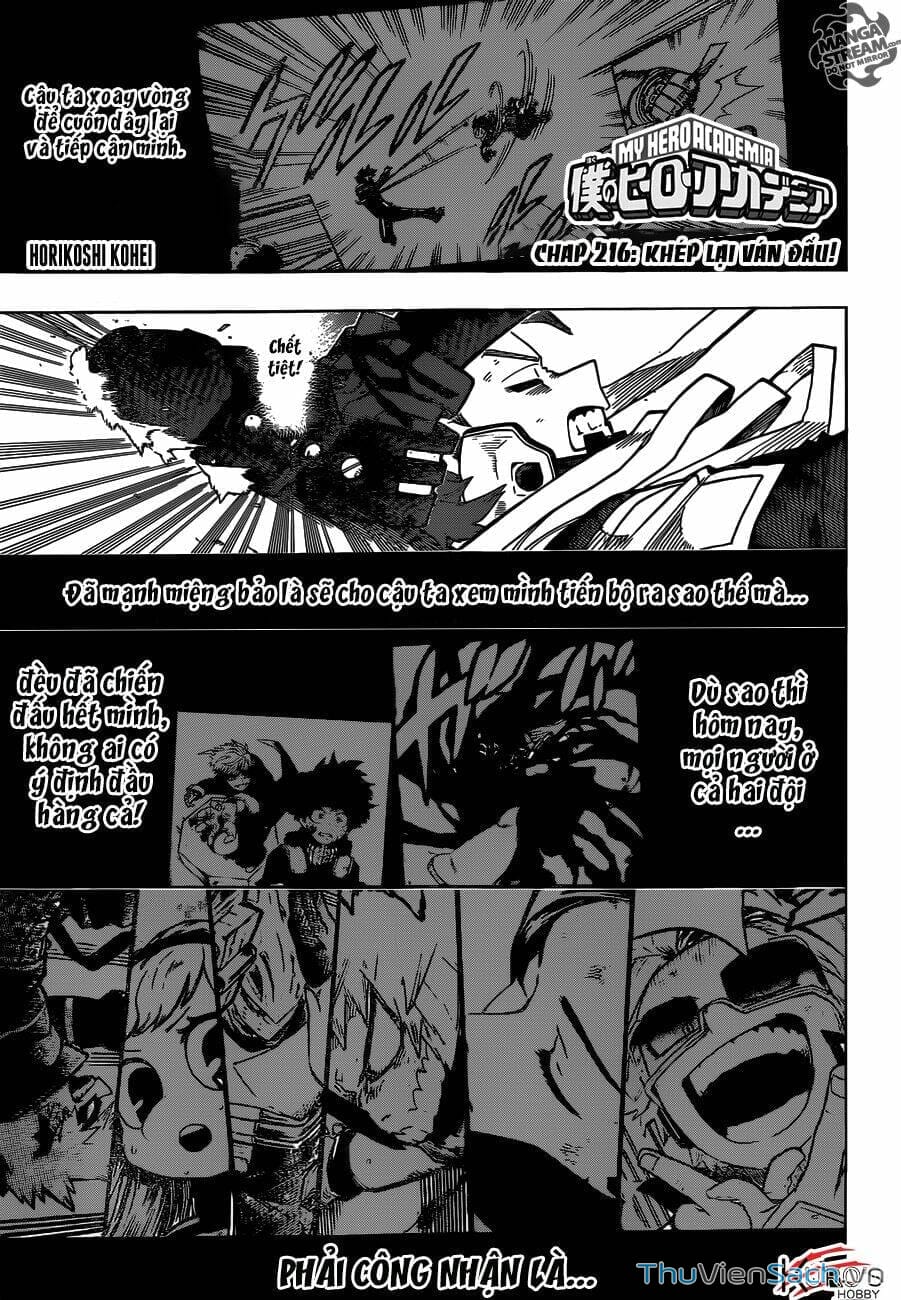 Truyện Tranh Học Viện Siêu Anh Hùng - My Hero Academia trang 5