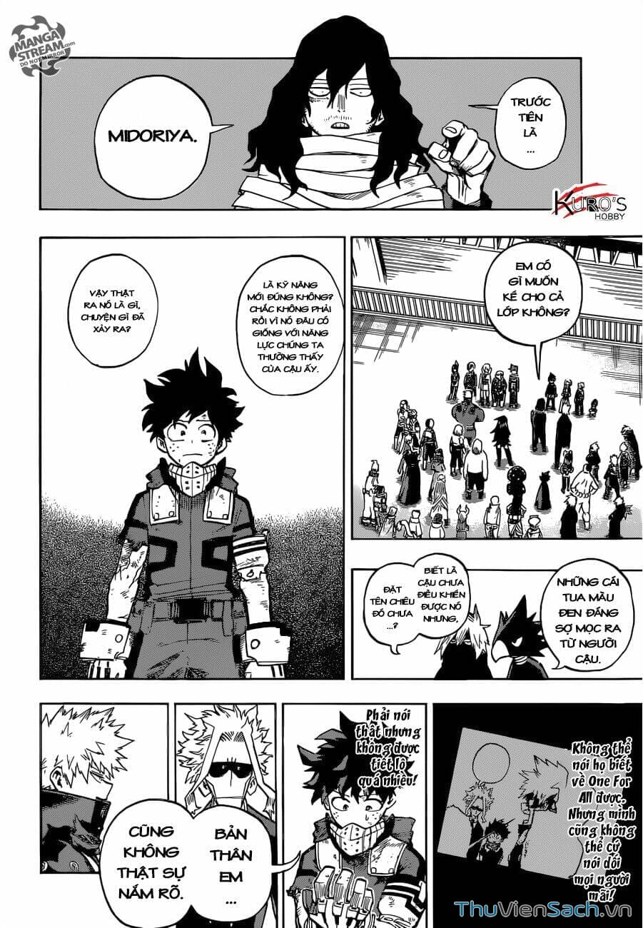 Truyện Tranh Học Viện Siêu Anh Hùng - My Hero Academia trang 3896