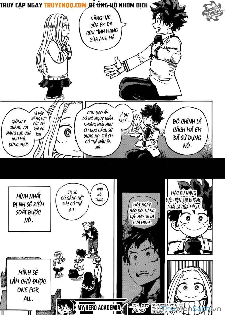 Truyện Tranh Học Viện Siêu Anh Hùng - My Hero Academia trang 3916