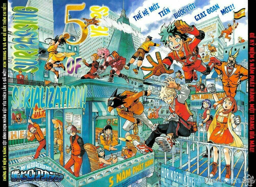 Truyện Tranh Học Viện Siêu Anh Hùng - My Hero Academia trang 4156