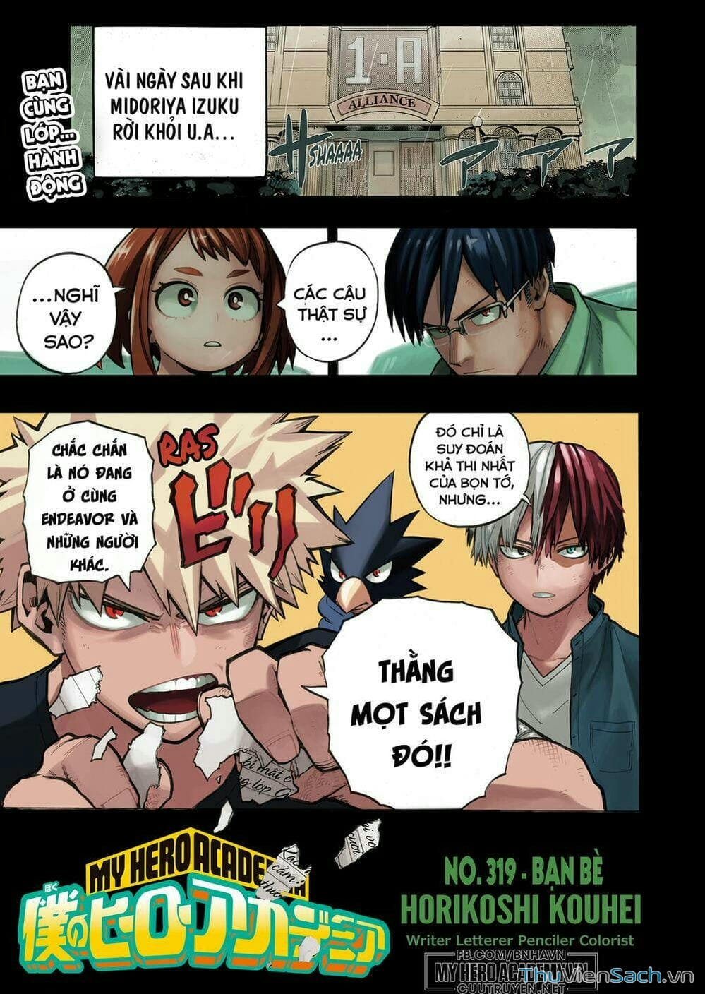 Truyện Tranh Học Viện Siêu Anh Hùng - My Hero Academia trang 5499