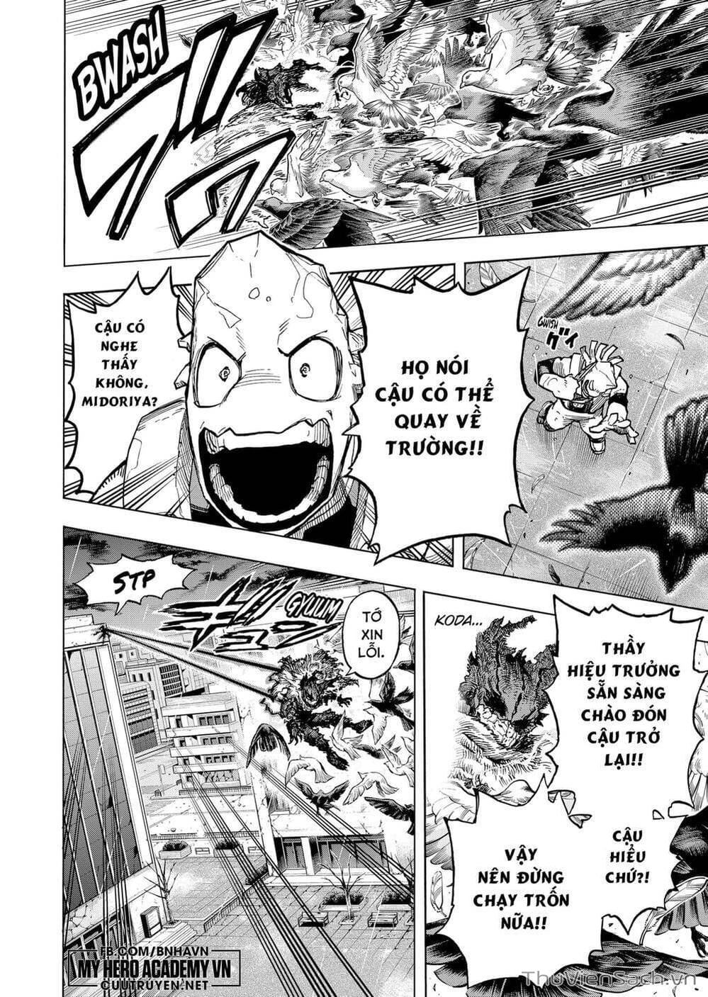 Truyện Tranh Học Viện Siêu Anh Hùng - My Hero Academia trang 5521