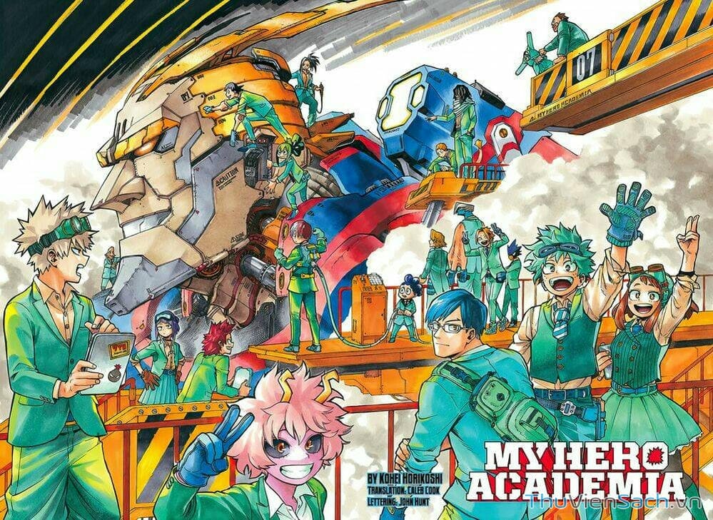 Truyện Tranh Học Viện Siêu Anh Hùng - My Hero Academia trang 5535