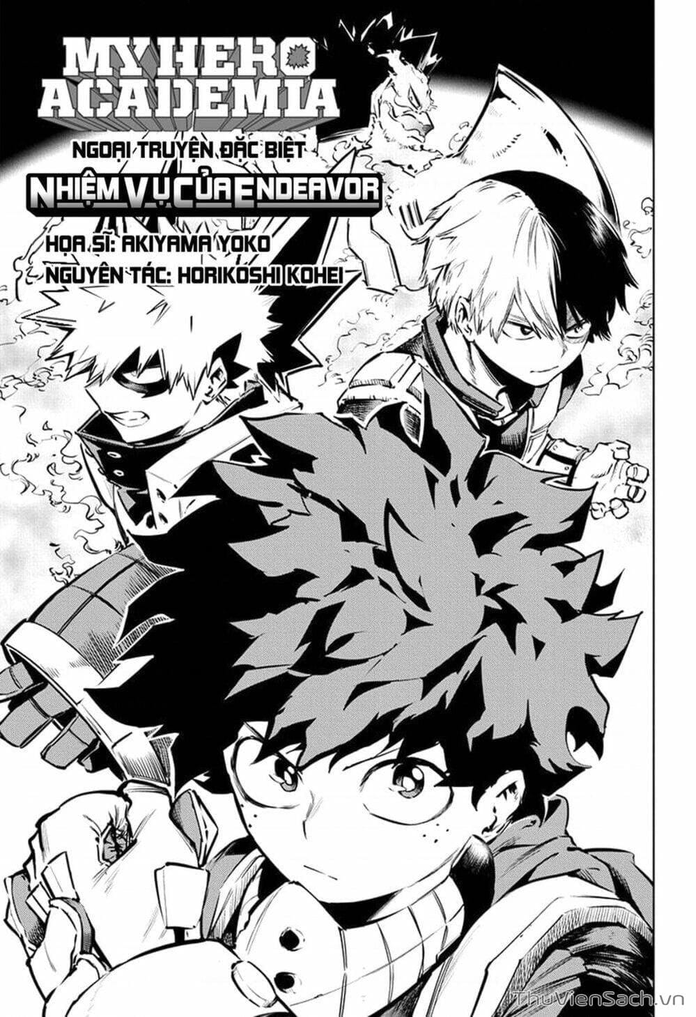 Truyện Tranh Học Viện Siêu Anh Hùng - My Hero Academia trang 5