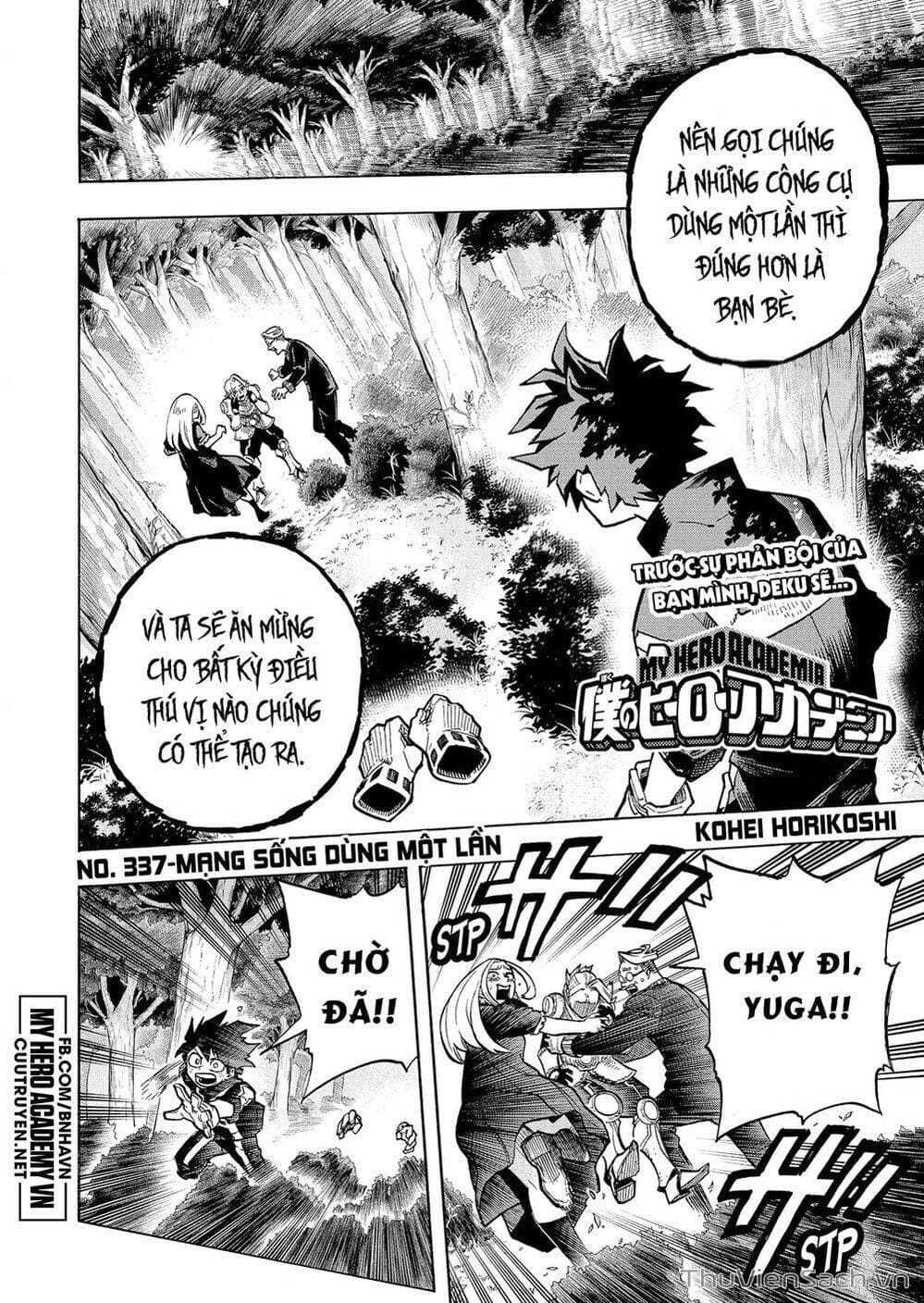 Truyện Tranh Học Viện Siêu Anh Hùng - My Hero Academia trang 5812