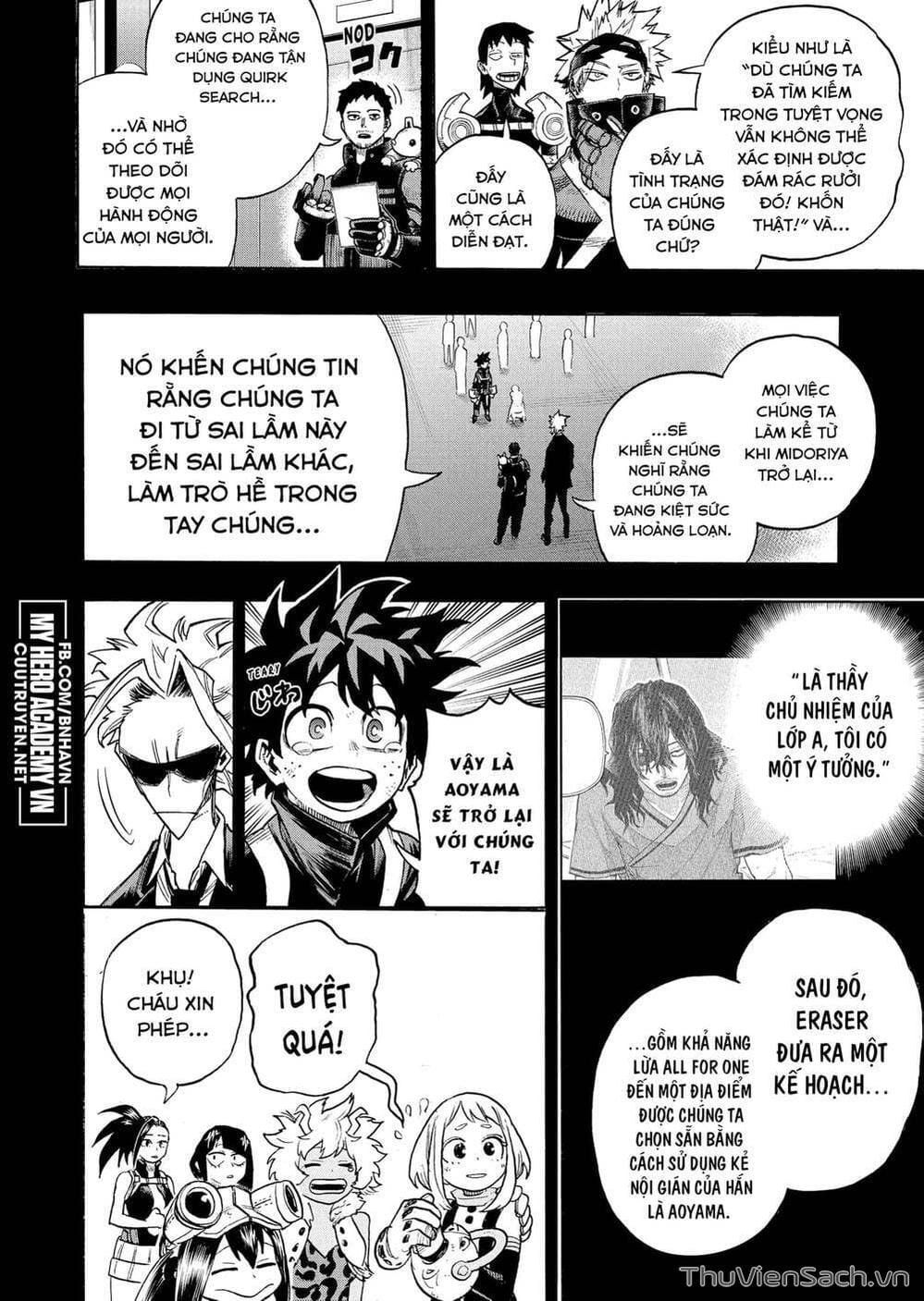 Truyện Tranh Học Viện Siêu Anh Hùng - My Hero Academia trang 5930