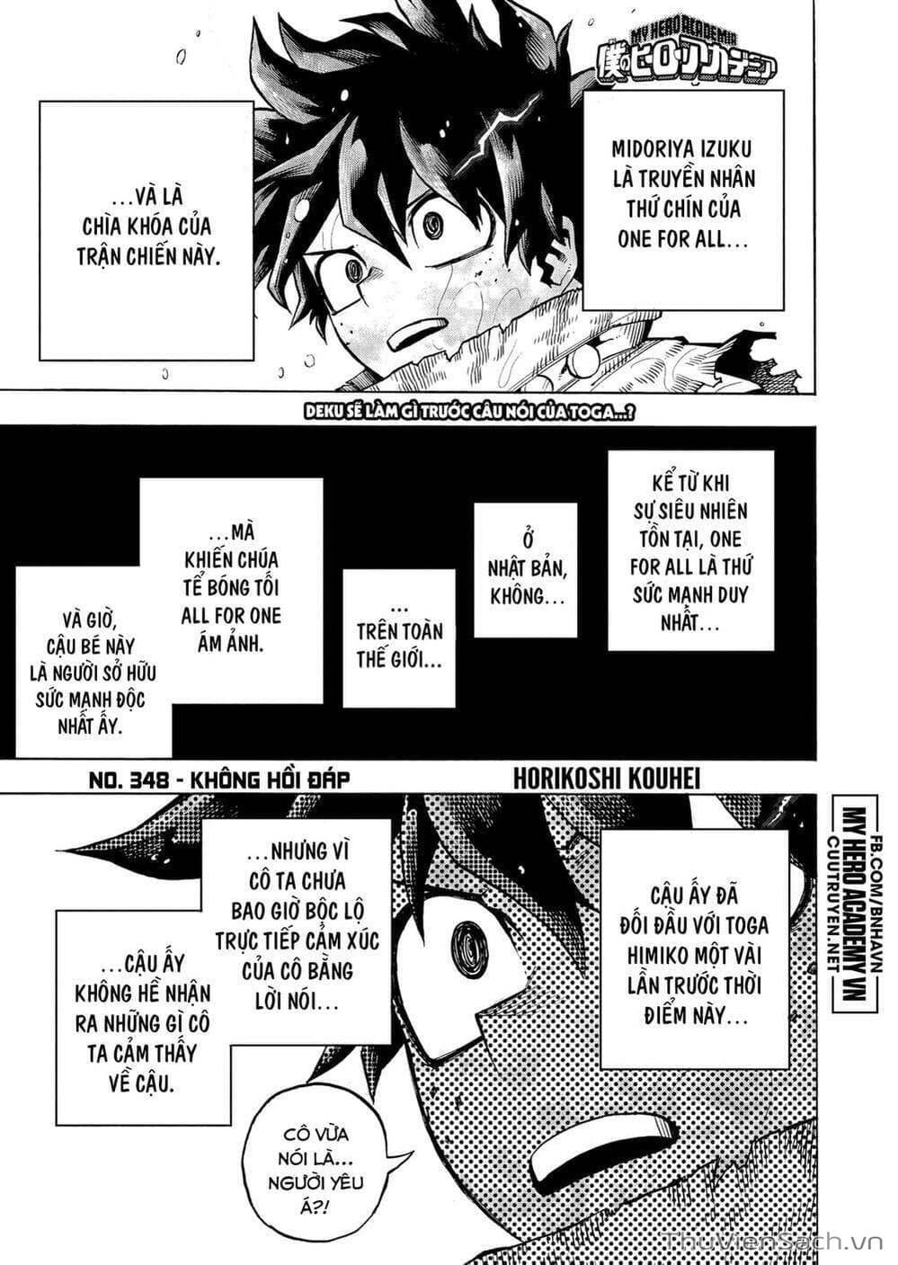 Truyện Tranh Học Viện Siêu Anh Hùng - My Hero Academia trang 5