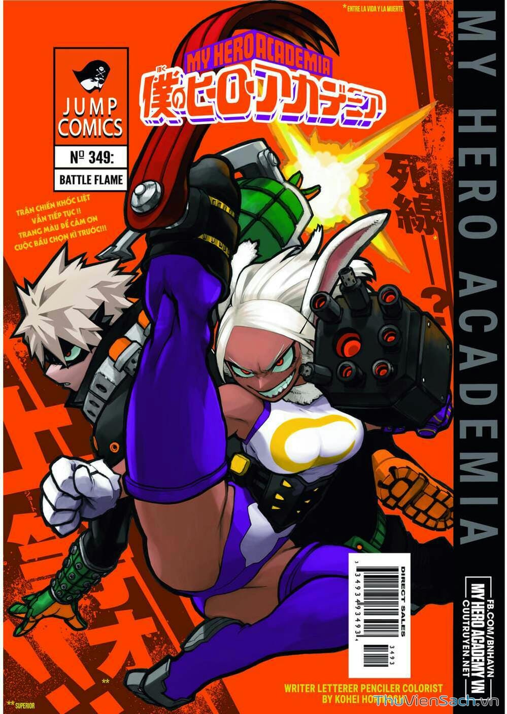Truyện Tranh Học Viện Siêu Anh Hùng - My Hero Academia trang 5