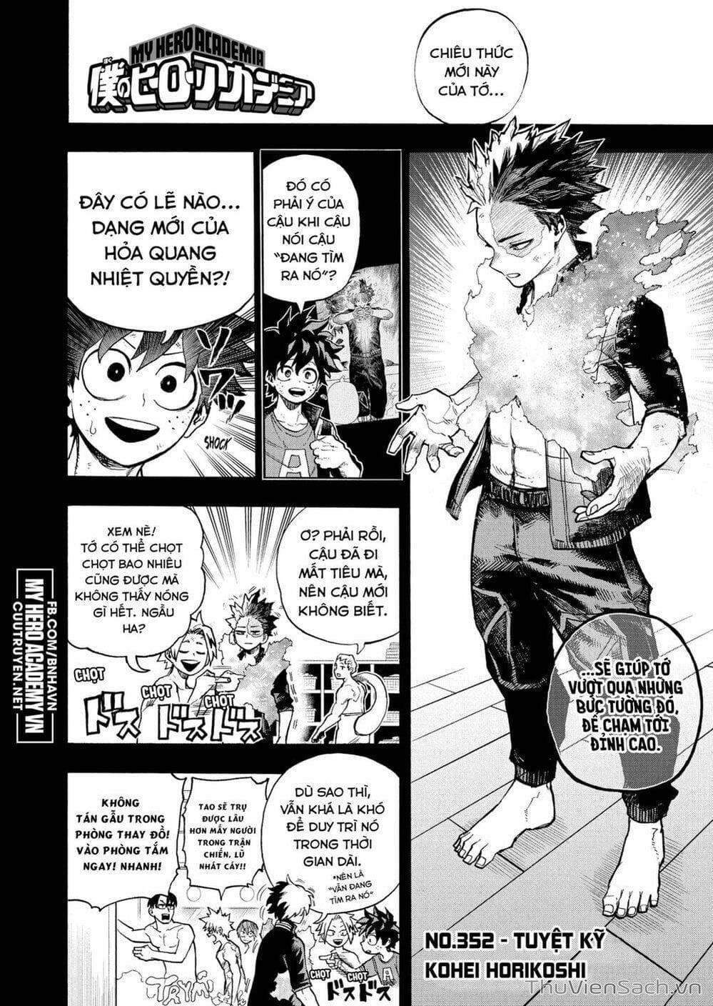 Truyện Tranh Học Viện Siêu Anh Hùng - My Hero Academia trang 6054