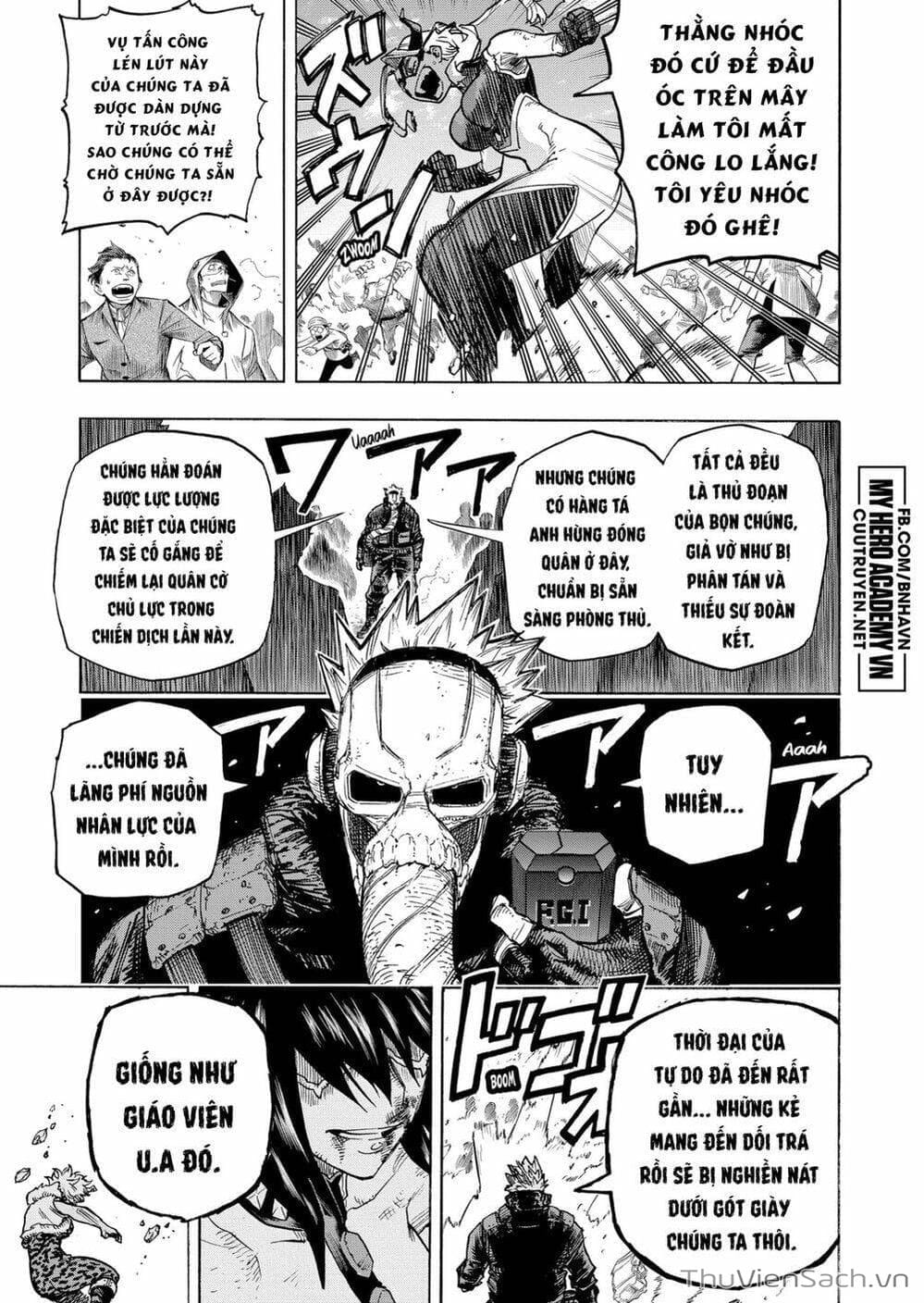 Truyện Tranh Học Viện Siêu Anh Hùng - My Hero Academia trang 6076