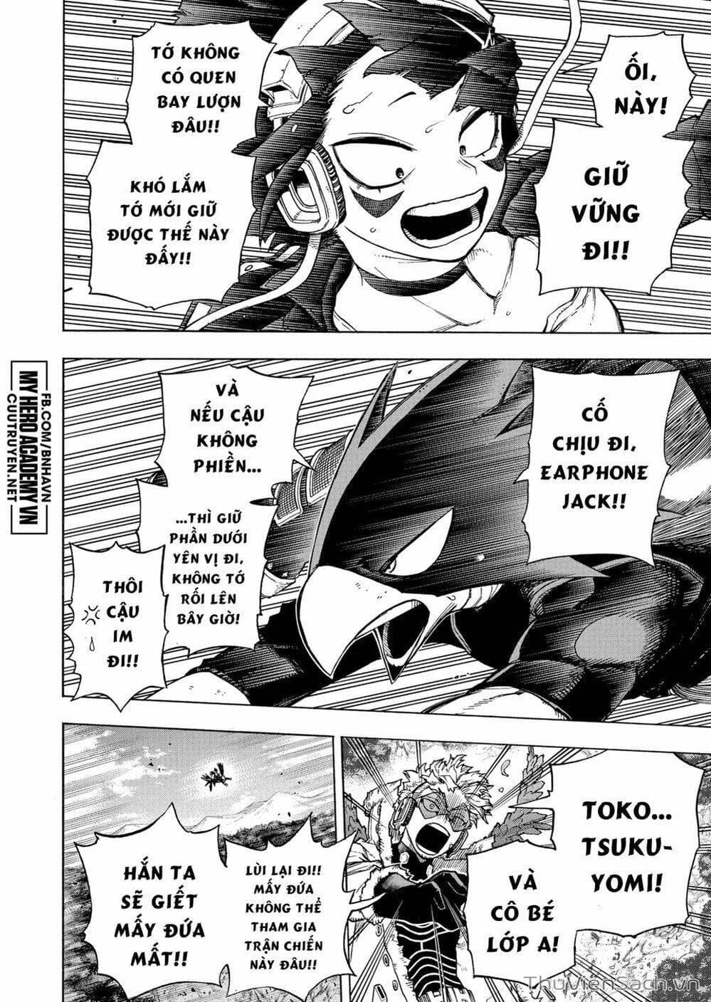 Truyện Tranh Học Viện Siêu Anh Hùng - My Hero Academia trang 6099