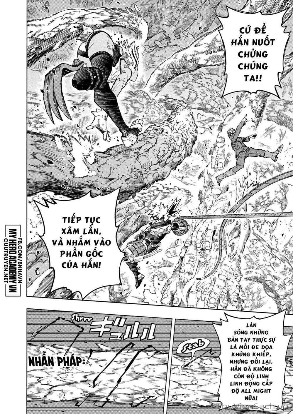 Truyện Tranh Học Viện Siêu Anh Hùng - My Hero Academia trang 6146