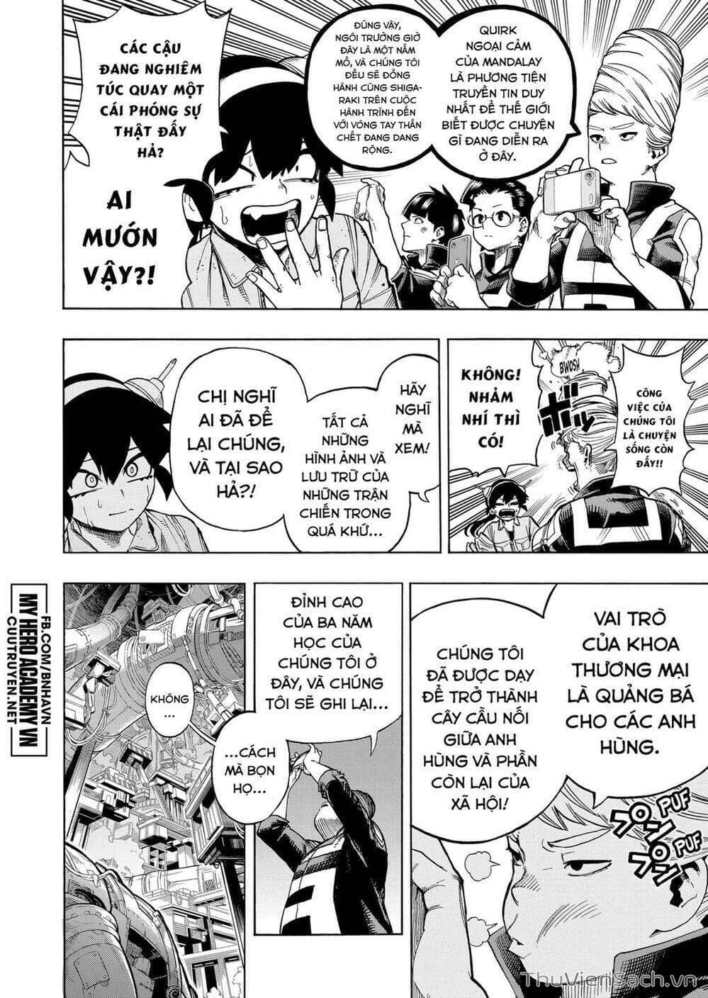 Truyện Tranh Học Viện Siêu Anh Hùng - My Hero Academia trang 6158