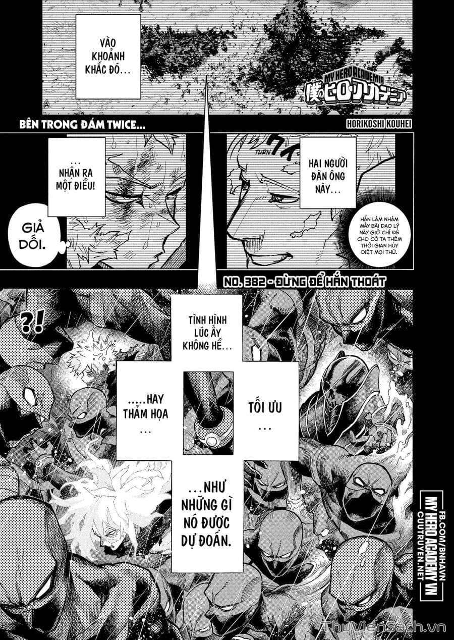 Truyện Tranh Học Viện Siêu Anh Hùng - My Hero Academia trang 5