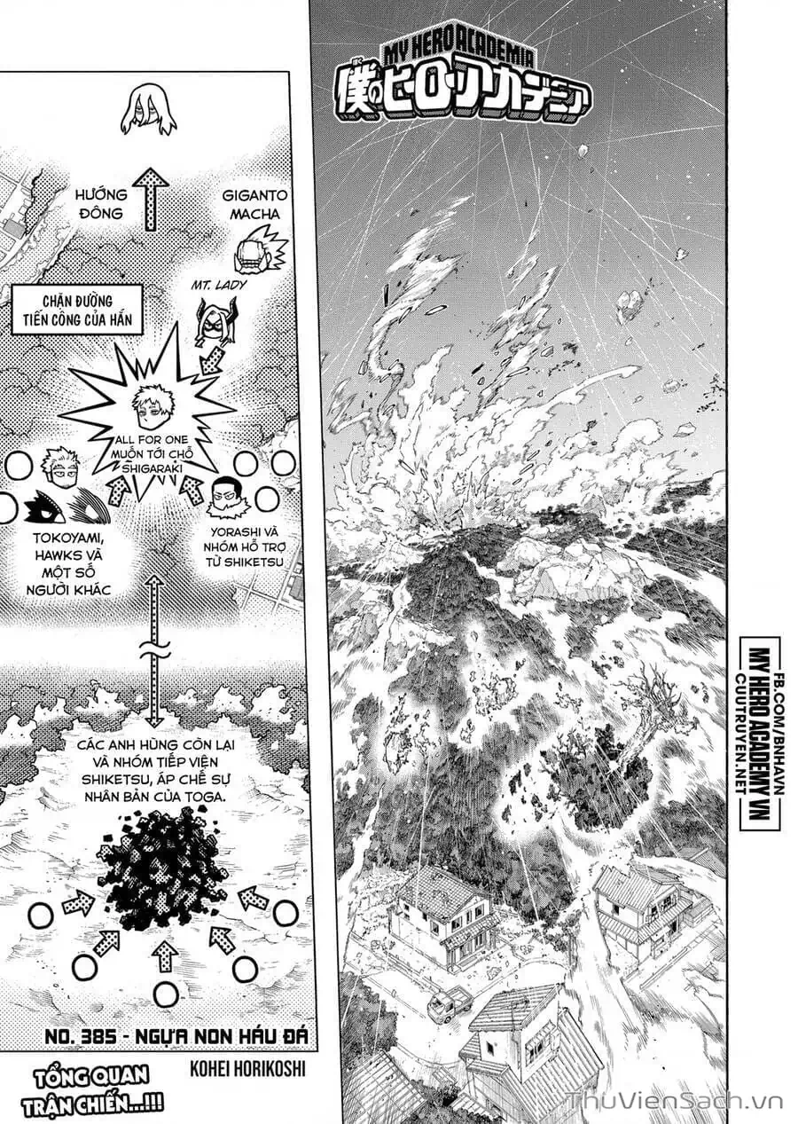 Truyện Tranh Học Viện Siêu Anh Hùng - My Hero Academia trang 5
