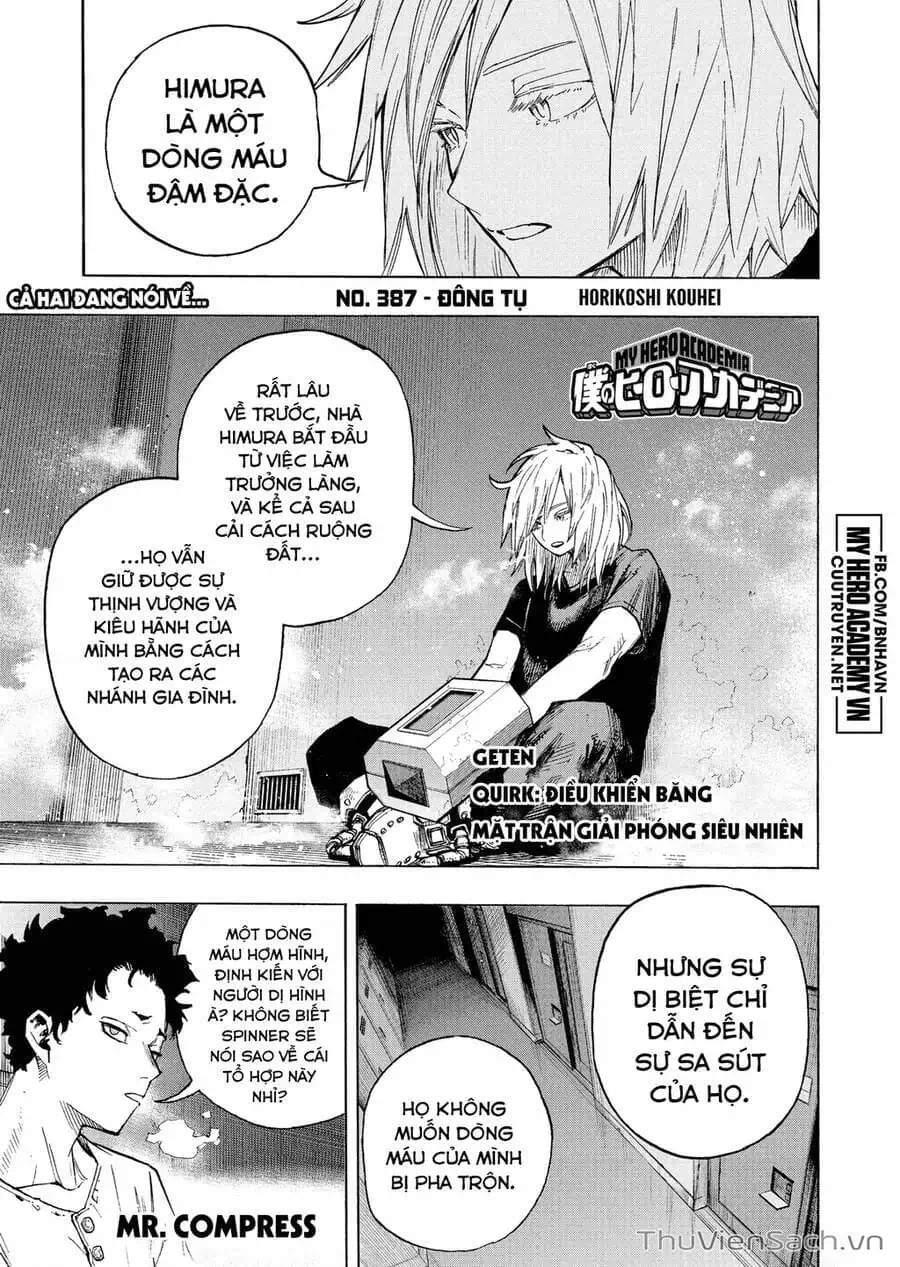 Truyện Tranh Học Viện Siêu Anh Hùng - My Hero Academia trang 5