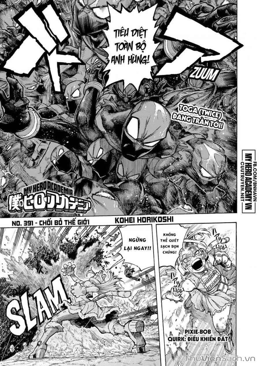 Truyện Tranh Học Viện Siêu Anh Hùng - My Hero Academia trang 6630