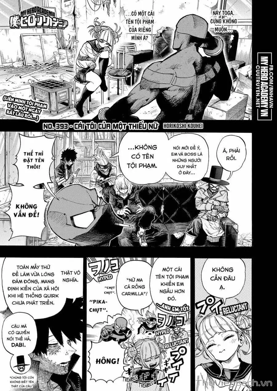 Truyện Tranh Học Viện Siêu Anh Hùng - My Hero Academia trang 5