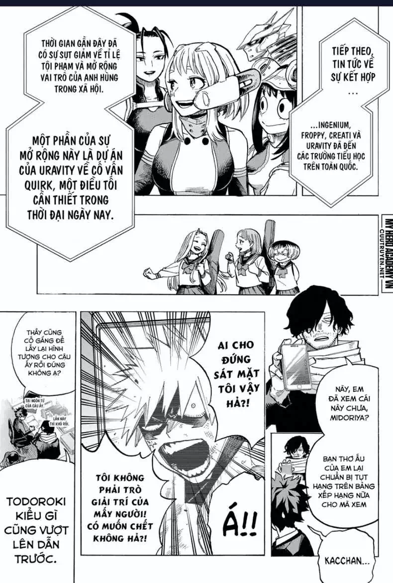 Truyện Tranh Học Viện Siêu Anh Hùng - My Hero Academia trang 5