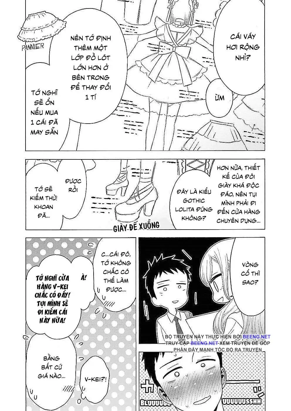 Truyện Tranh Nàng Nổi Loạn X Chàng Thợ May - My Dress Up Darling trang 3