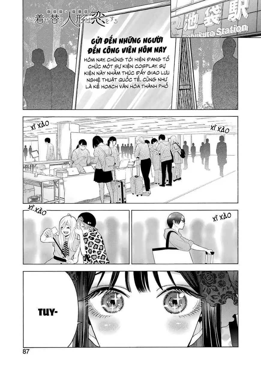 Truyện Tranh Nàng Nổi Loạn X Chàng Thợ May - My Dress Up Darling trang 3