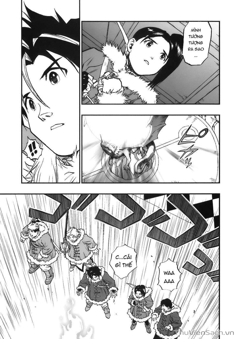 Truyện Tranh Dấu Ấn Rồng Thiêng - Người Kế Thừa Thánh Huy trang 3