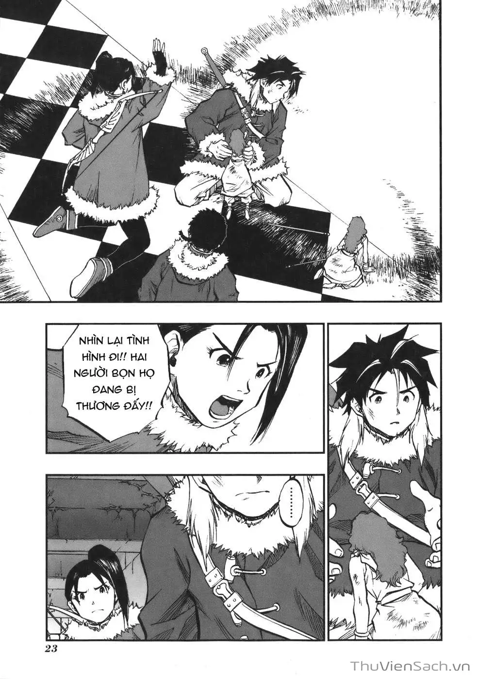 Truyện Tranh Dấu Ấn Rồng Thiêng - Người Kế Thừa Thánh Huy trang 3