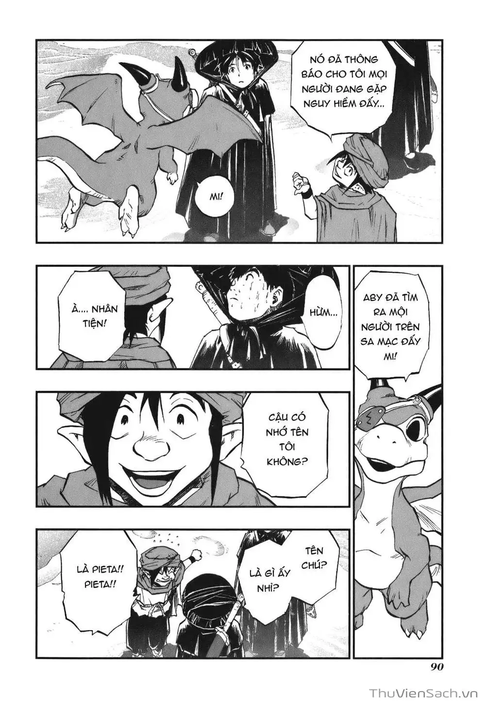 Truyện Tranh Dấu Ấn Rồng Thiêng - Người Kế Thừa Thánh Huy trang 3