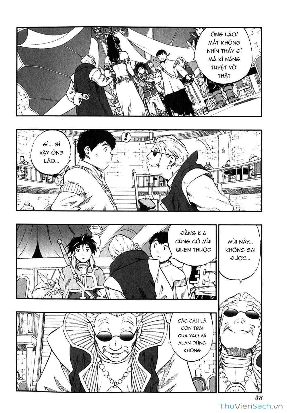 Truyện Tranh Dấu Ấn Rồng Thiêng - Người Kế Thừa Thánh Huy trang 3