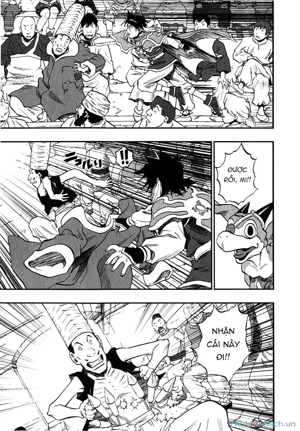 Truyện Tranh Dấu Ấn Rồng Thiêng - Người Kế Thừa Thánh Huy trang 3