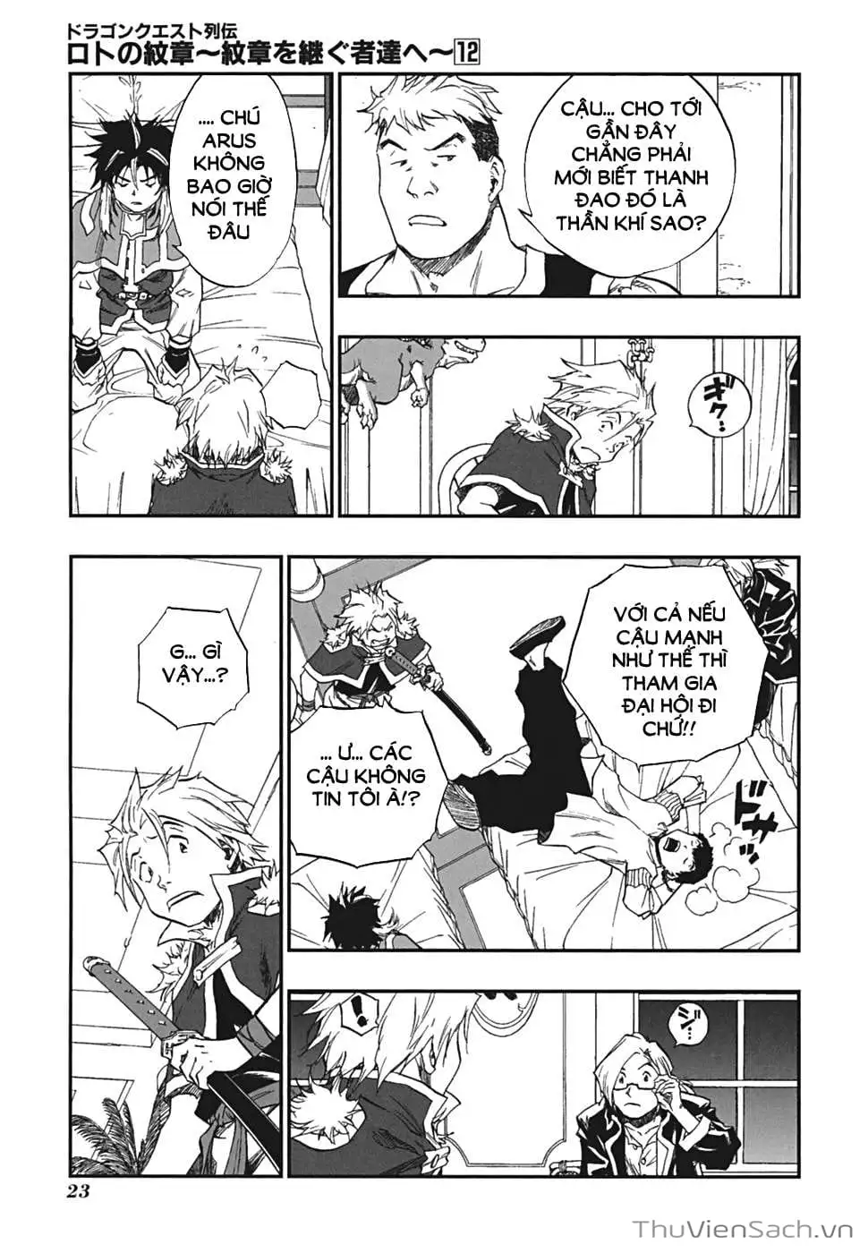 Truyện Tranh Dấu Ấn Rồng Thiêng - Người Kế Thừa Thánh Huy trang 3