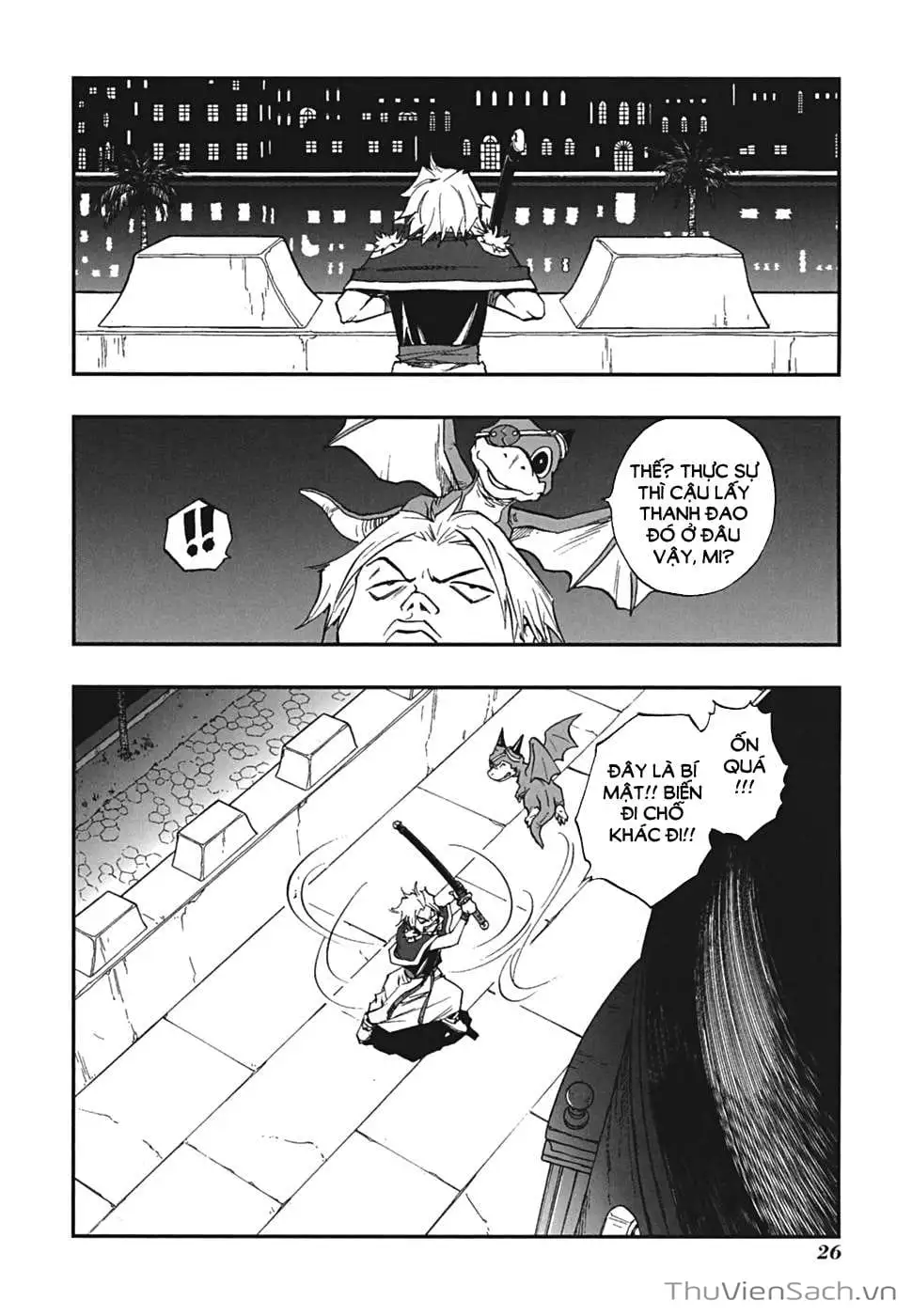 Truyện Tranh Dấu Ấn Rồng Thiêng - Người Kế Thừa Thánh Huy trang 3