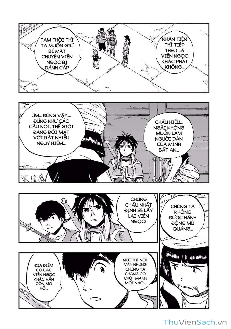 Truyện Tranh Dấu Ấn Rồng Thiêng - Người Kế Thừa Thánh Huy trang 3