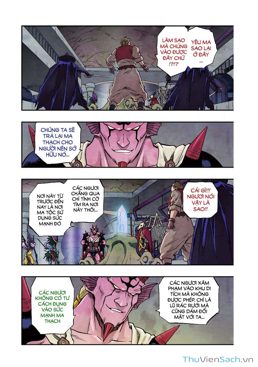 Truyện Tranh Dấu Ấn Rồng Thiêng - Người Kế Thừa Thánh Huy trang 3