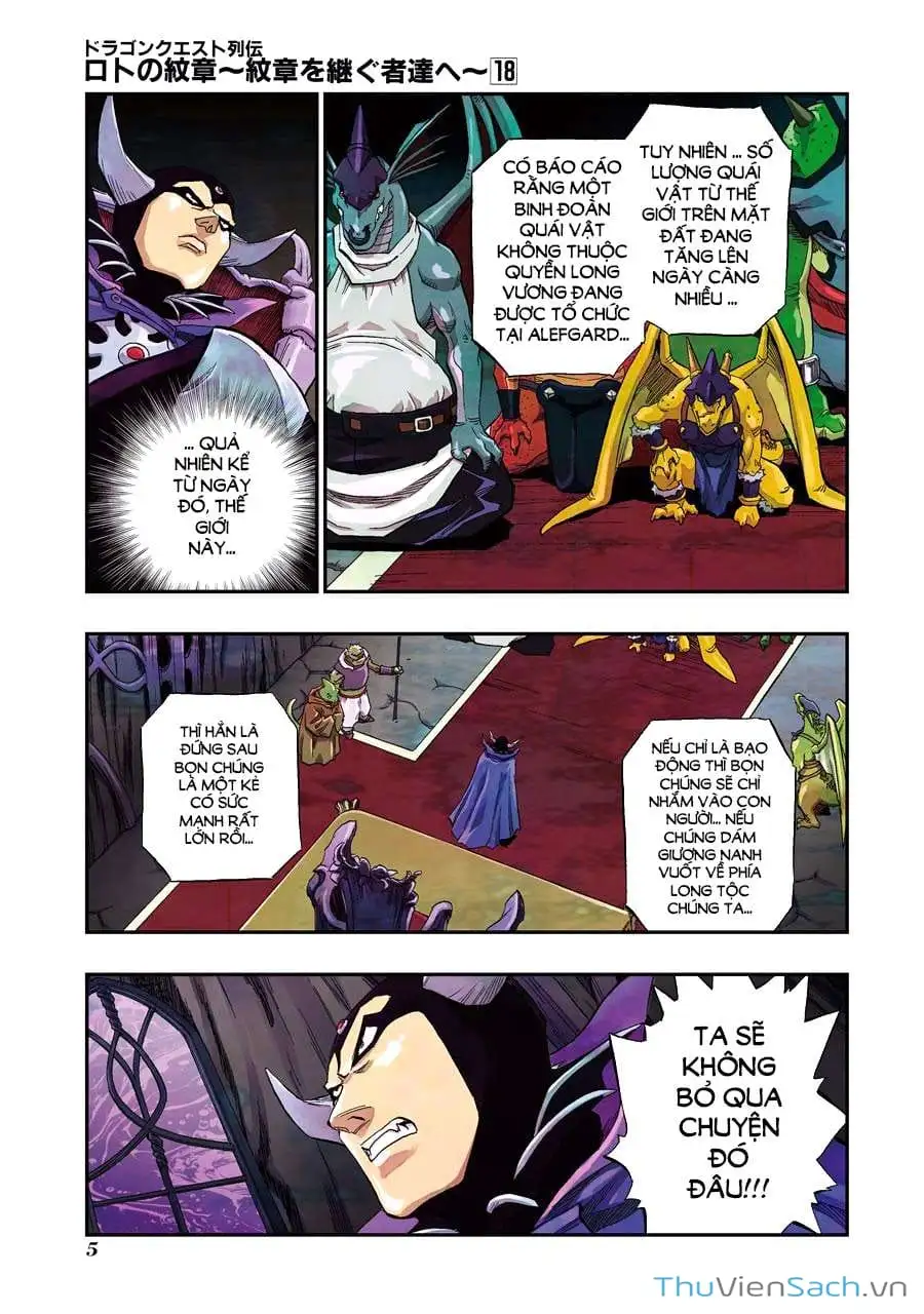 Truyện Tranh Dấu Ấn Rồng Thiêng - Người Kế Thừa Thánh Huy trang 3