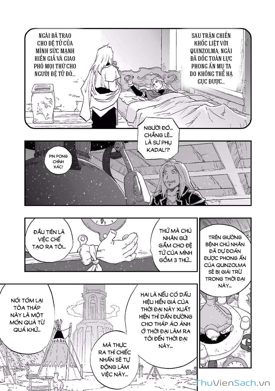 Truyện Tranh Dấu Ấn Rồng Thiêng - Người Kế Thừa Thánh Huy trang 3