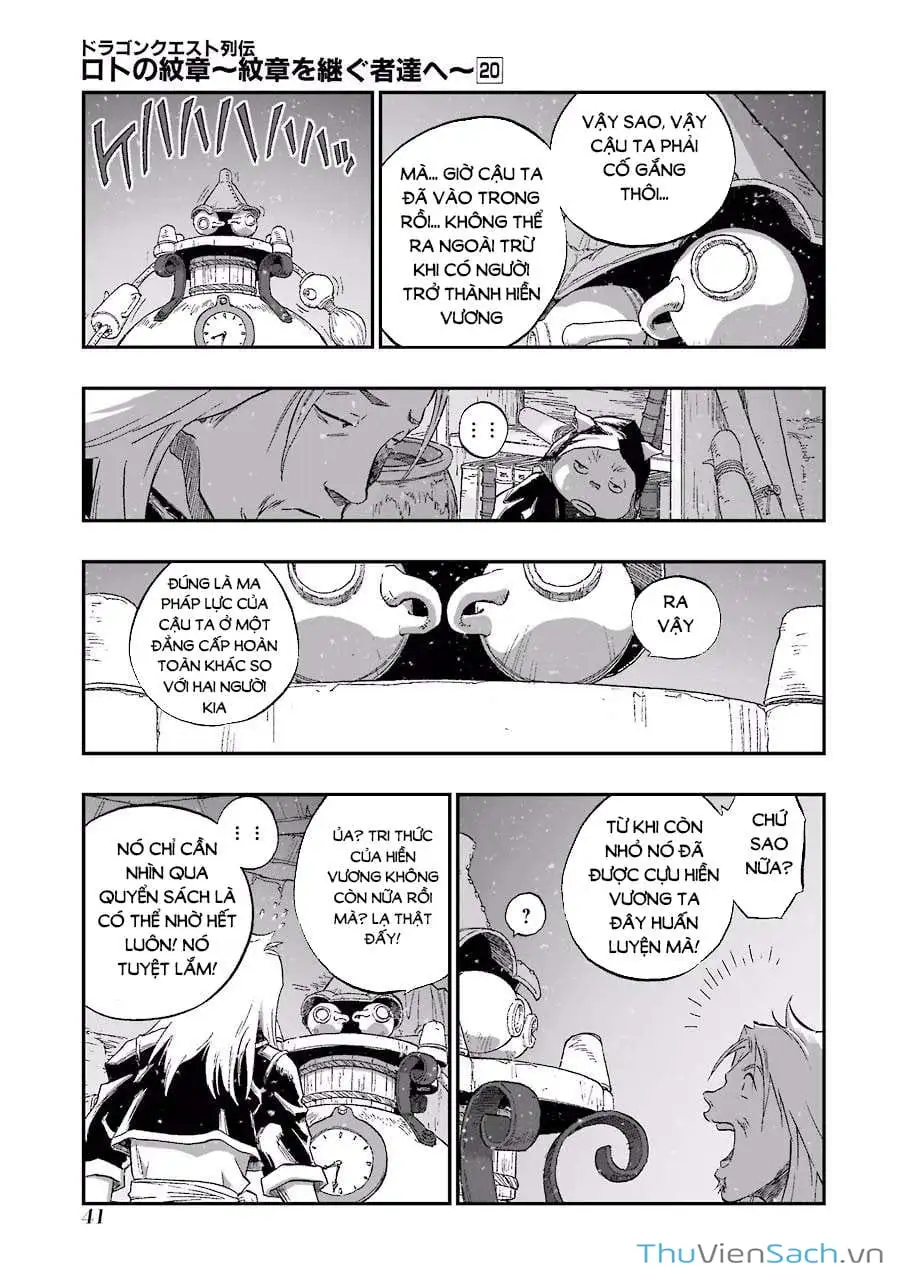 Truyện Tranh Dấu Ấn Rồng Thiêng - Người Kế Thừa Thánh Huy trang 3