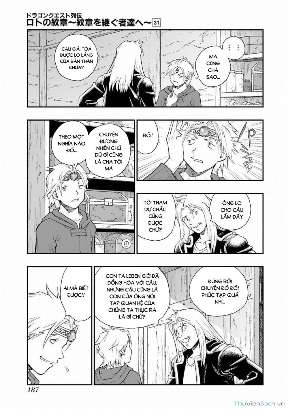 Truyện Tranh Dấu Ấn Rồng Thiêng - Người Kế Thừa Thánh Huy trang 3