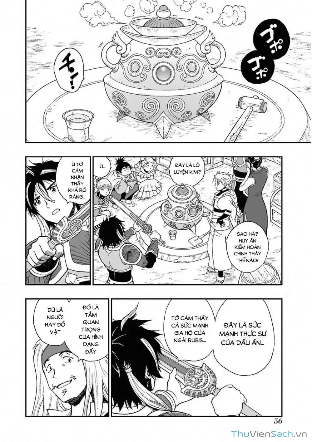 Truyện Tranh Dấu Ấn Rồng Thiêng - Người Kế Thừa Thánh Huy trang 3