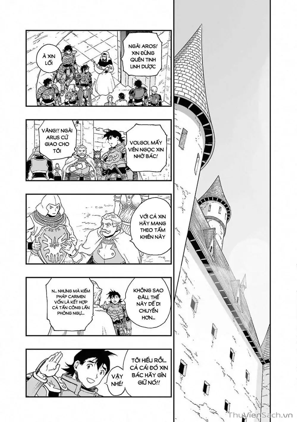 Truyện Tranh Dấu Ấn Rồng Thiêng - Người Kế Thừa Thánh Huy trang 3