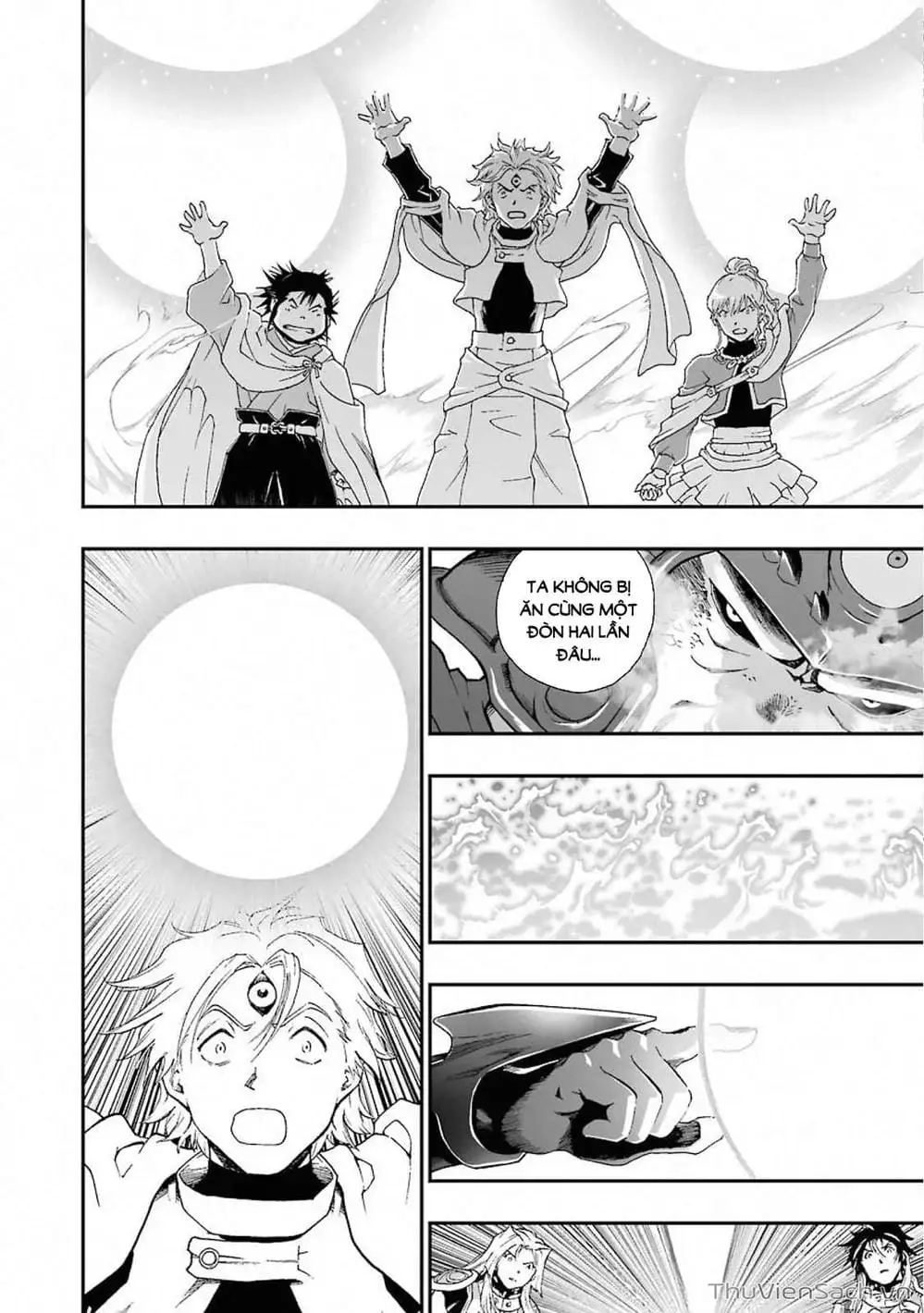 Truyện Tranh Dấu Ấn Rồng Thiêng - Người Kế Thừa Thánh Huy trang 3