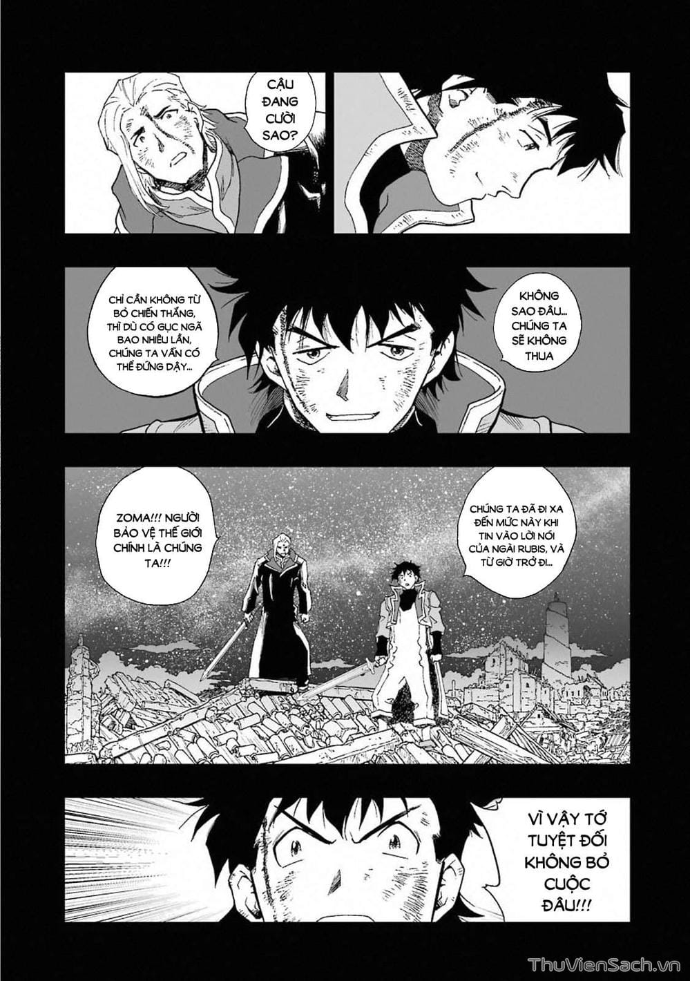 Truyện Tranh Dấu Ấn Rồng Thiêng - Người Kế Thừa Thánh Huy trang 3