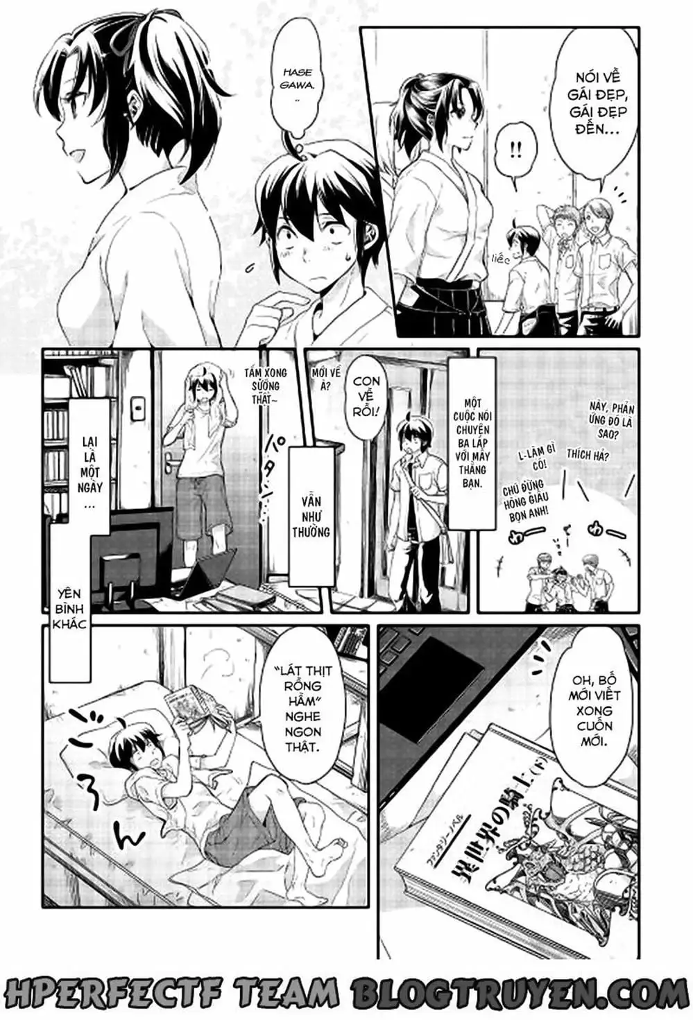 Truyện Tranh Nguyệt Đạo Dị Giới - Tsuki Ga Michibiku Isekai Douchuu trang 4